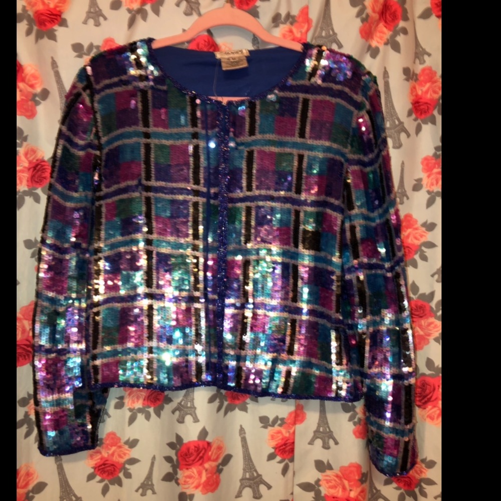Vintage Sequin Jacket